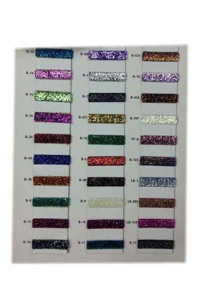 DG-CTS   彩蔥色卡  100%尼龍 45度照